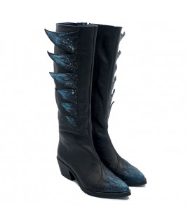 Dark Angel Boots Hand-painted